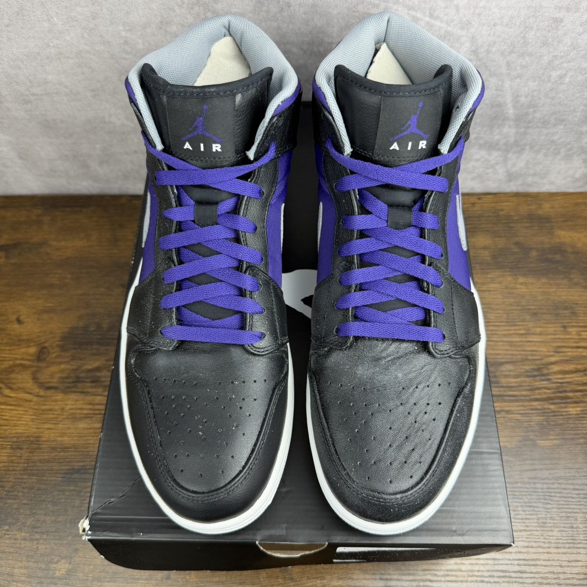Jordan Brand NEW Air Jordan 1 Retro Phat Court Purple 364770-018 Men’s OG Size US 12.5 / EU 45-46 - 5 Thumbnail