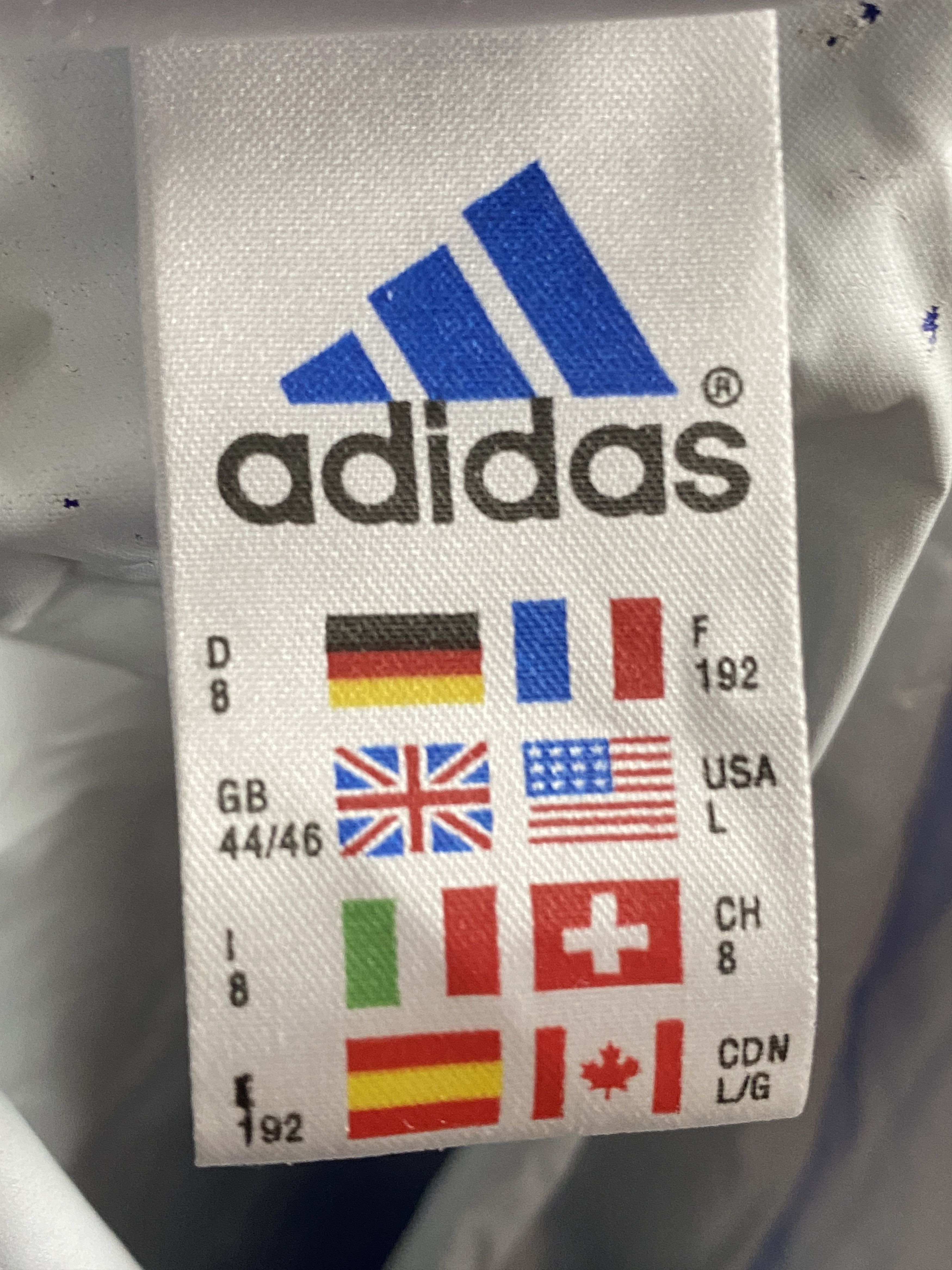Adidas × Vintage 90s Adidas Vintage Men's Rain Jacket - L Size US L / EU 52-54 / 3 - 7 Thumbnail