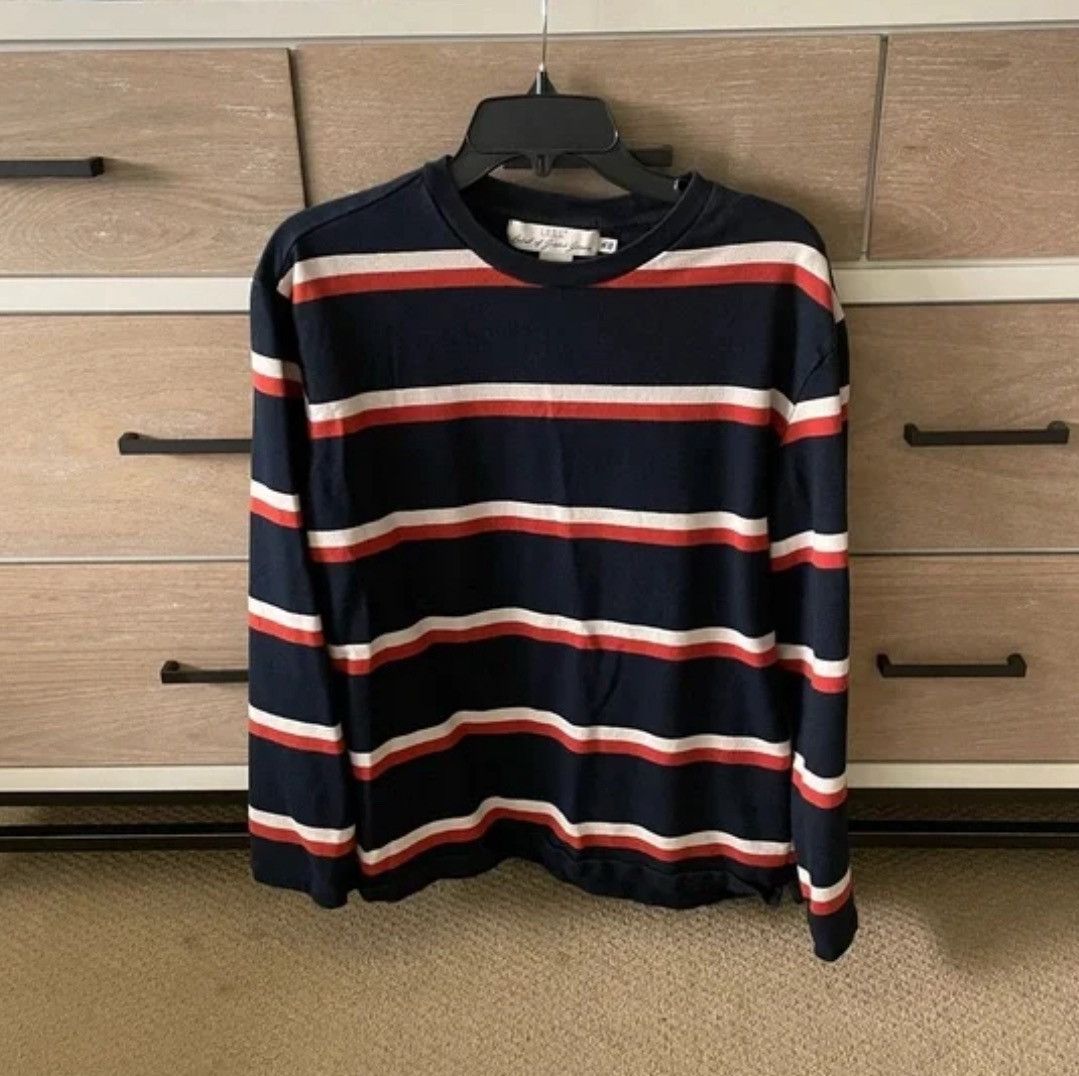 H&M H&M mens striped long sleeve XXXTENTACION REVENGE Size US M / EU 48-50 / 2 - 2 Thumbnail