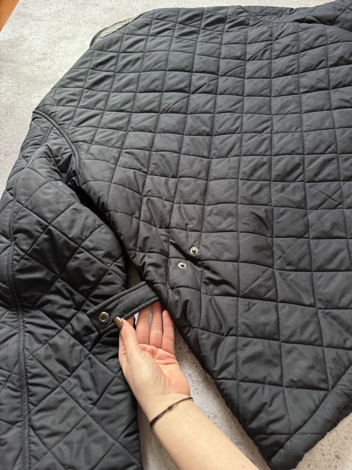 Barbour Barbour Powell Quilt Black Jacket Men’s Medium Size US XXL / EU 58 / 5 - 17 Thumbnail