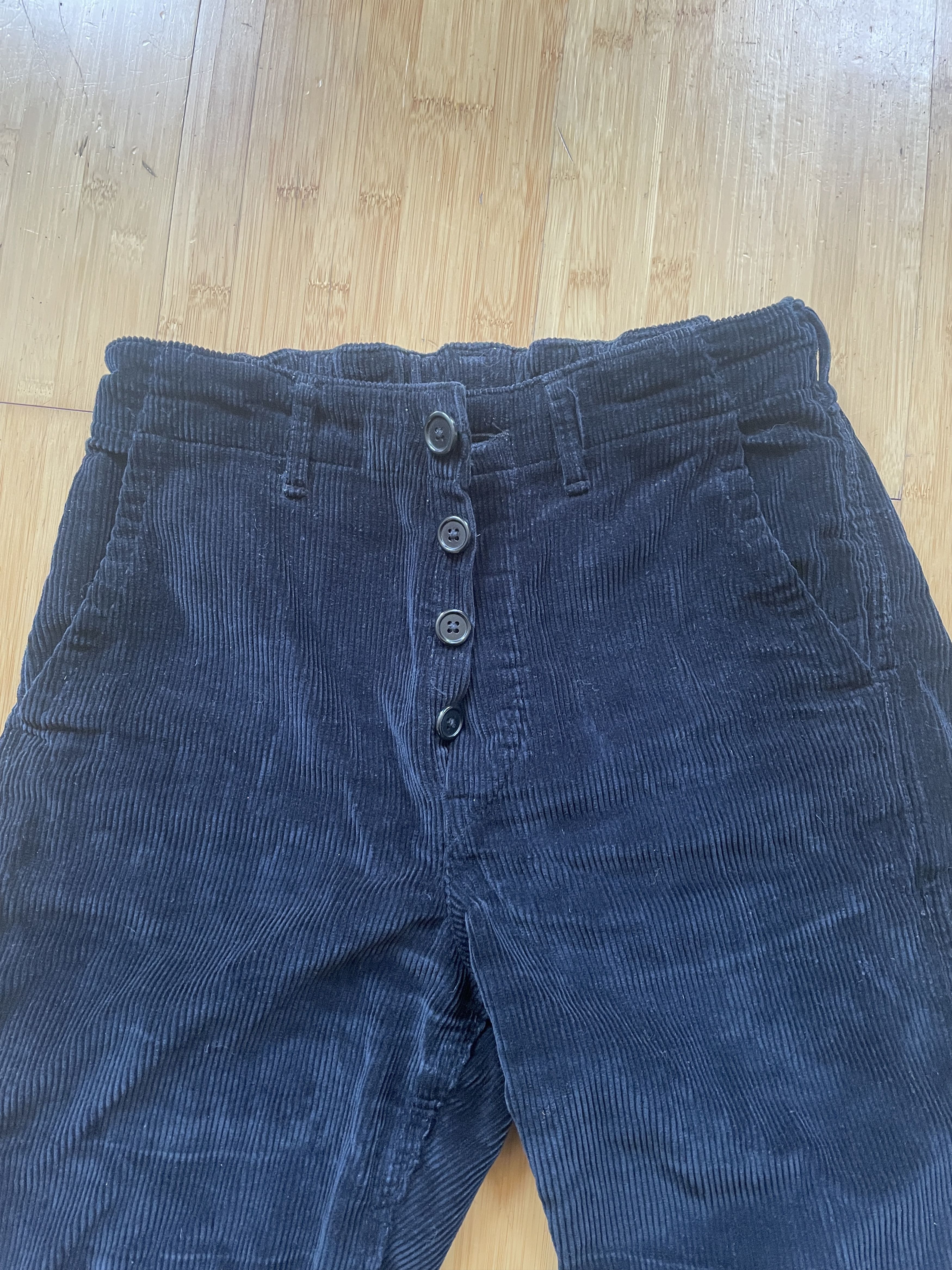 Orslow orSlow Corduroy New Yorker Pant, Navy Size US 30 / EU 46 - 6 Thumbnail