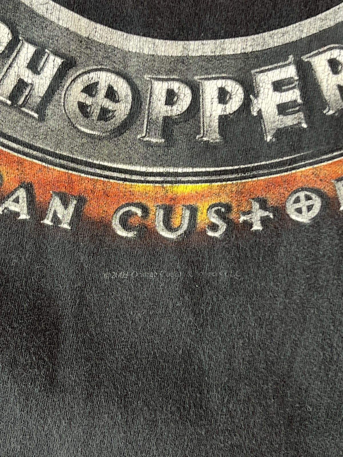 West Coast Choppers Vintage Orange County Choppers Motorcycle Flag Tee XXL Size US XXL / EU 58 / 5 - 7 Thumbnail