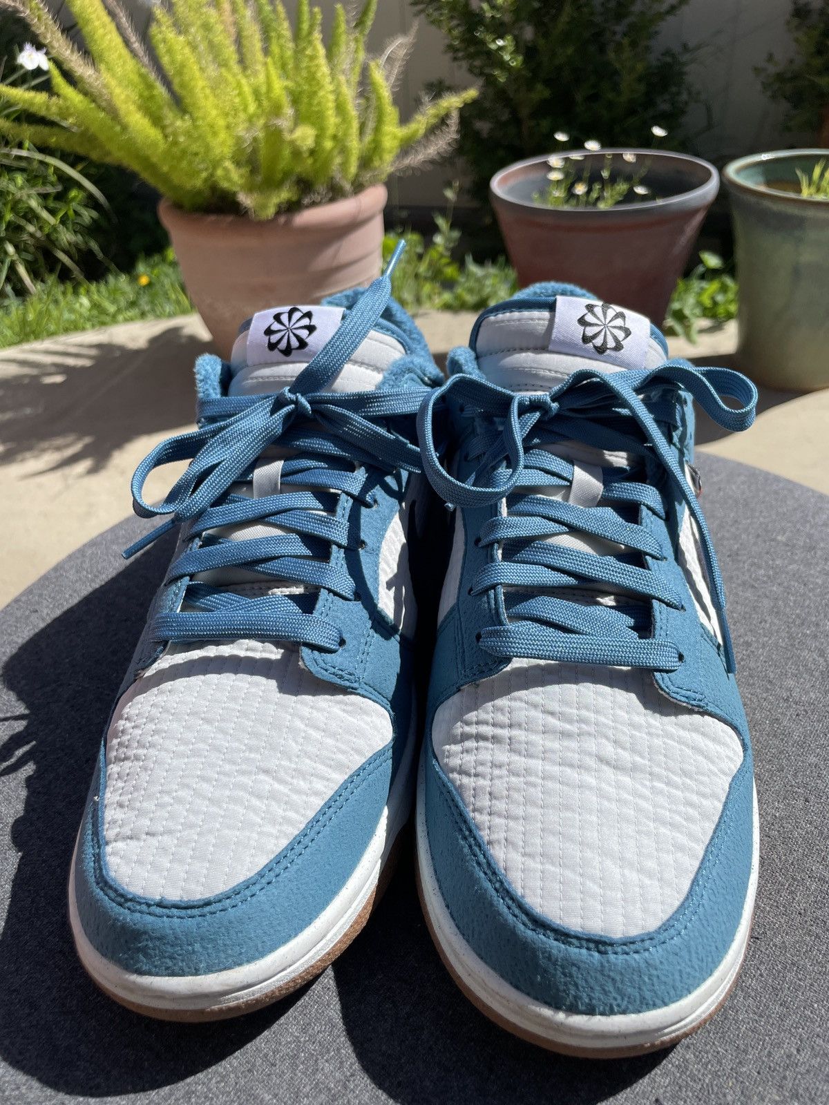 Nike Dunk Low Next Nature Toasty Rift Blue Size US 11.5 / EU 44-45 - 4 Thumbnail