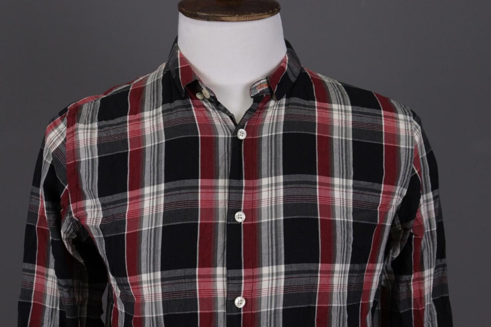 Nudie Jeans Nudie Jeans Co. Multicolor Check Lightweight Shirt Size M Size US M / EU 48-50 / 2 - 5 Thumbnail