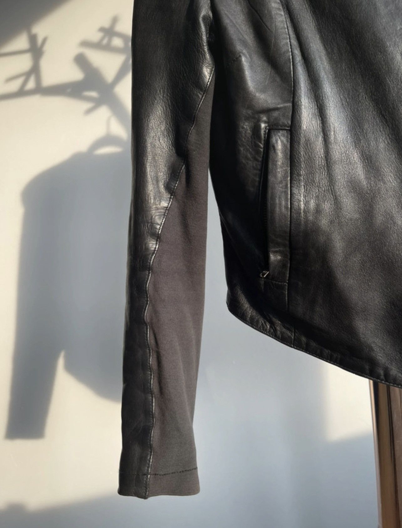 Other Benedikte Utzon genuine leather jacket with broad shoulders Size S / US 4 / IT 40 - 12 Thumbnail