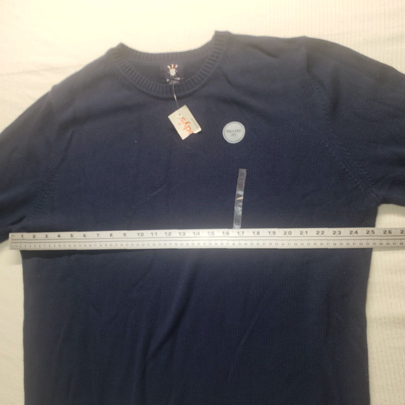 Vintage VINTAGE Ivy Crew Sweater Crew Neck Adult 2XL Navy Blue Knit Pull Over Long Sleeve Men XX L? Size US XXL / EU 58 / 5 - 3 Thumbnail
