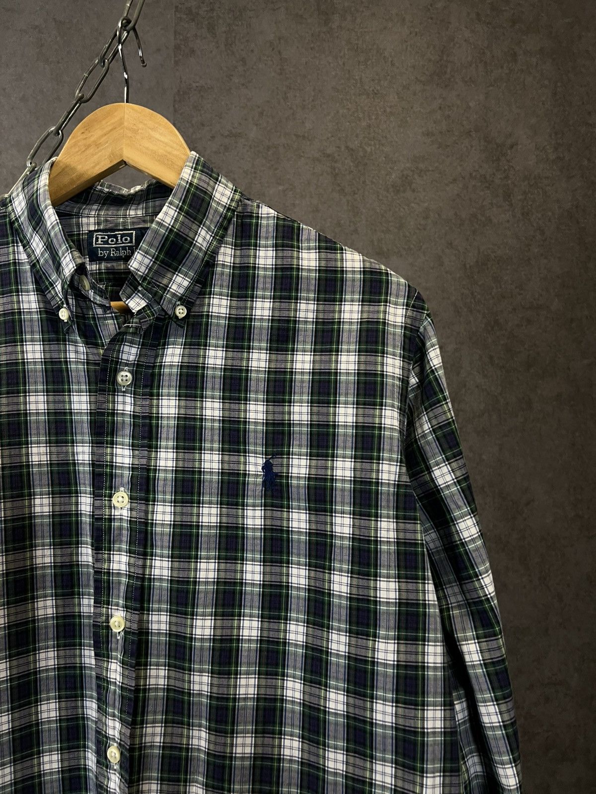 Polo Ralph Lauren Polo Ralph Lauren vintage designer logo shirt Size US M / EU 48-50 / 2 - 2 Thumbnail