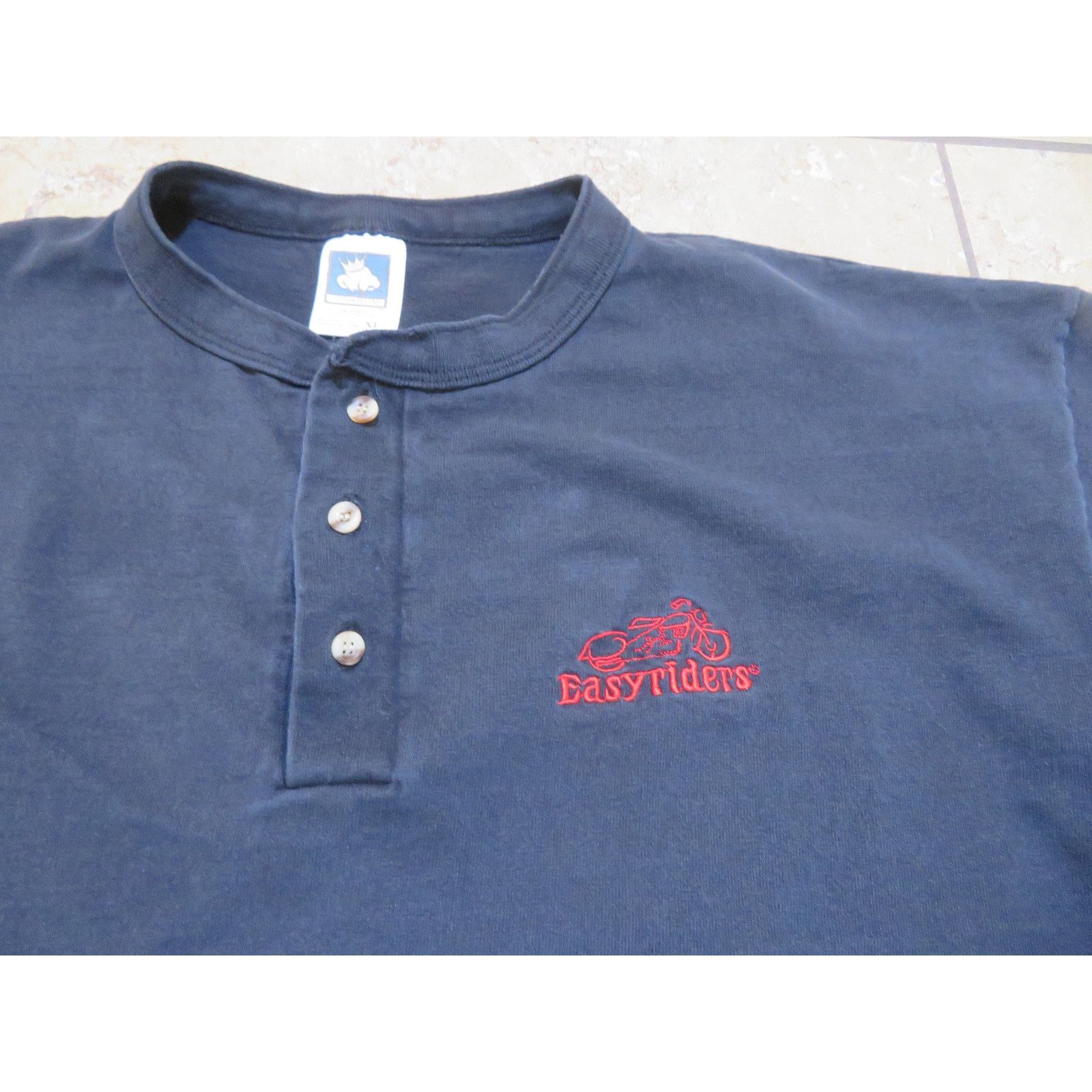 Other 90s Easy Riders Sturgis Henley Collar long Sleeve Shirt XL Size US XL / EU 56 / 4 - 4 Thumbnail