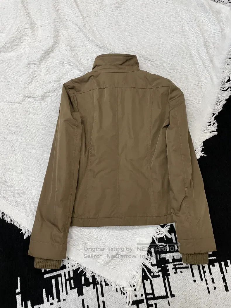 Gucci Gucci Khaki brown zipper jacket Size US XXS / EU 40 - 3 Thumbnail