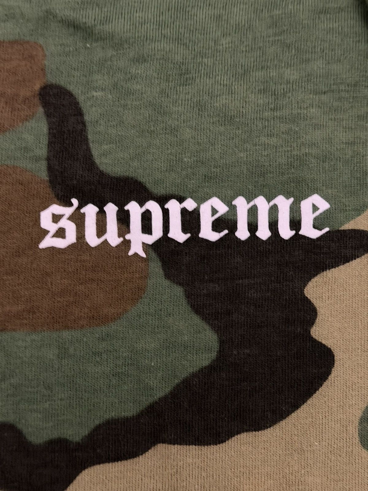 Supreme Supreme Camo Target tee Size US M / EU 48-50 / 2 - 4 Thumbnail