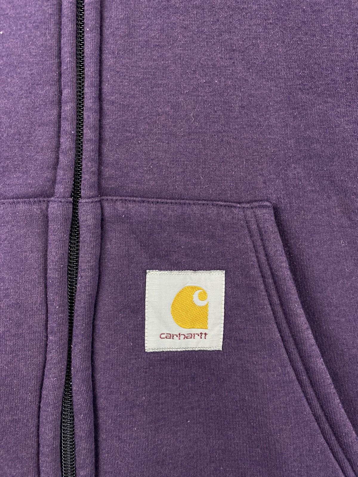 Carhartt Vintage Carhartt Zip Up Hoodie Jacket Size L / US 10 / IT 46 - 6 Thumbnail