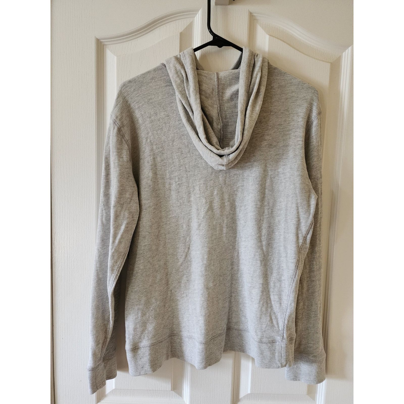 Faherty Faherty Women's XL Hoodie Organic Sunwashed Cotton Gray Size XL / US 12-14 / IT 48-50 - 2 Thumbnail