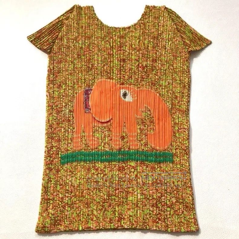 Issey Miyake Issey Miyake Brown Short-Sleeve T-Shirt Size S / US 4 / IT 40 - 2 Thumbnail