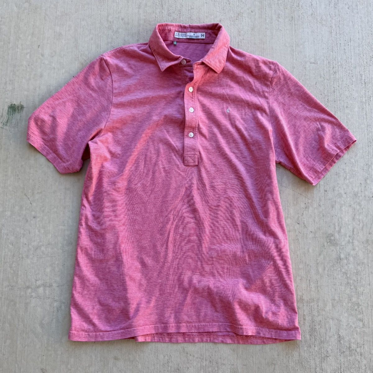 Criquet Criquet Polo Shirt Men Size Medium Pima Cotton Pink Size US M / EU 48-50 / 2 - 1 Thumbnail