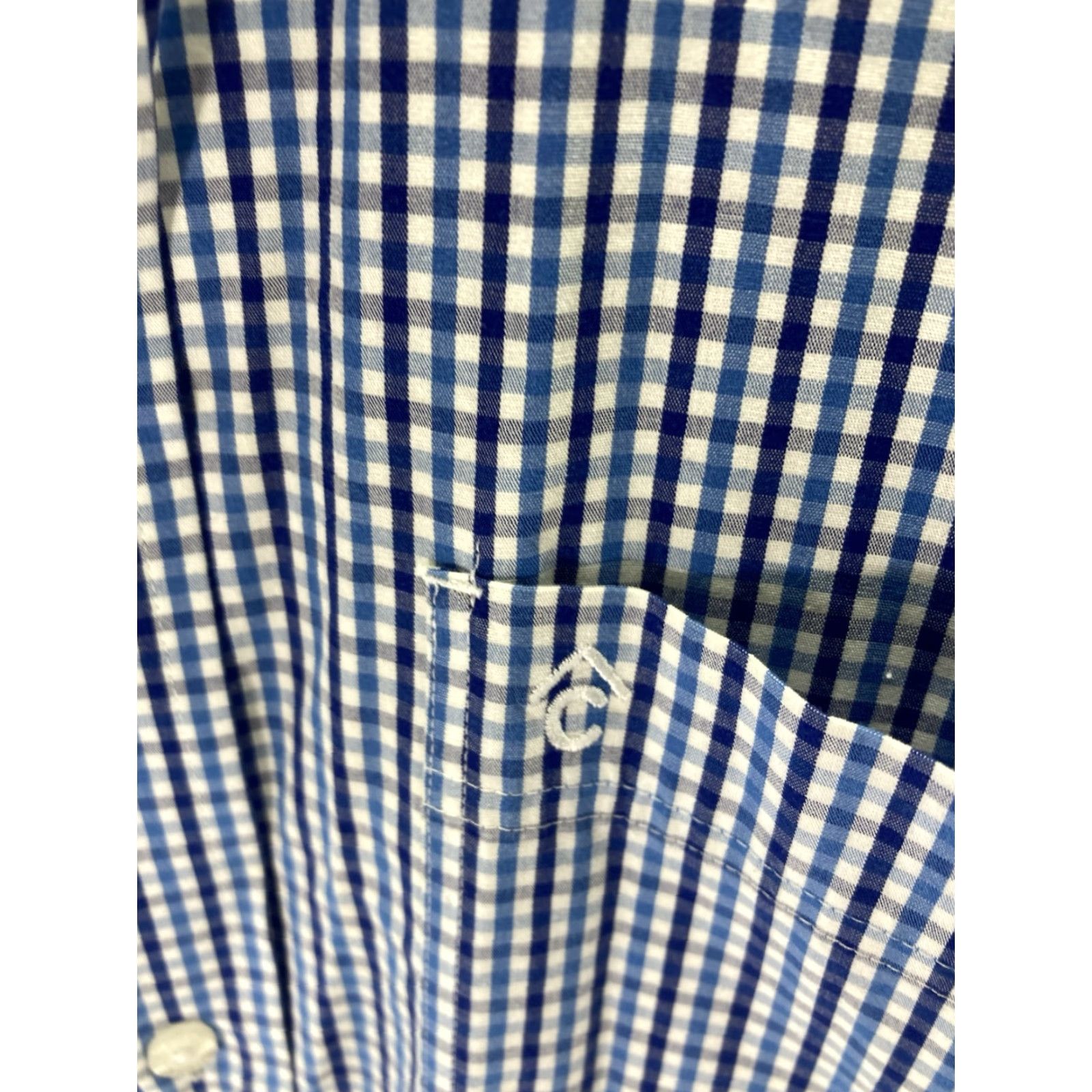 Vintage VINTAGE Cavenders Rafter C Western Shirt Men Size Small Blue Check Button Long Sleeve Size US S / EU 44-46 / 1 - 4 Thumbnail