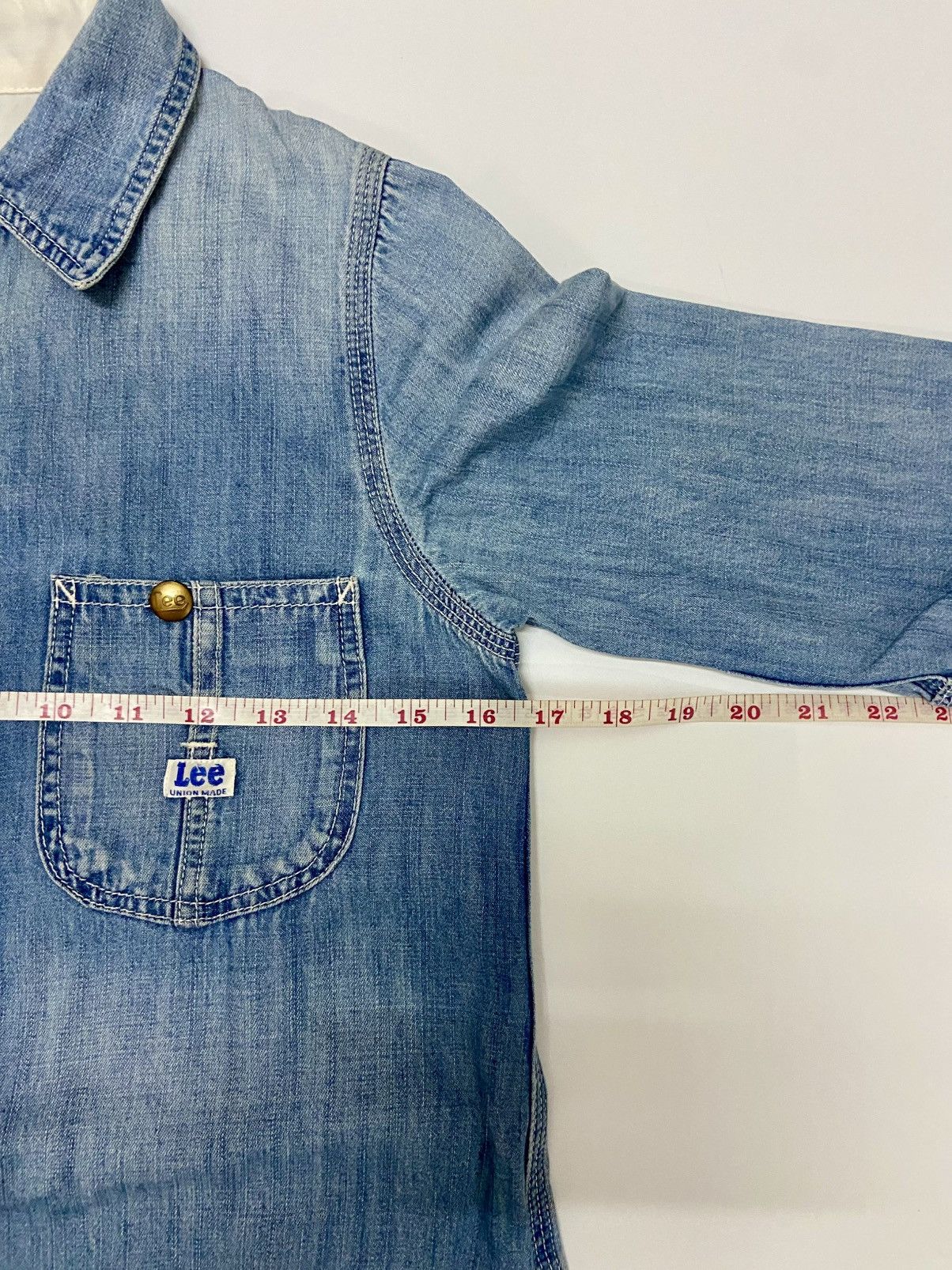 Lee LEE ROSSO UNION MADE DENIM DRESS Size S / US 4 / IT 40 - 11 Thumbnail