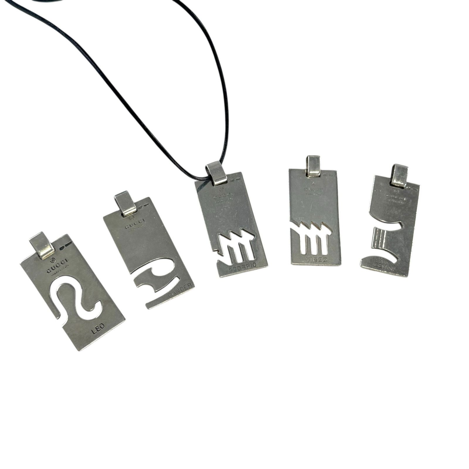 Gucci Gucci Sterling Silver Zodiac Pendant Necklace Set Size ONE SIZE - 4 Thumbnail