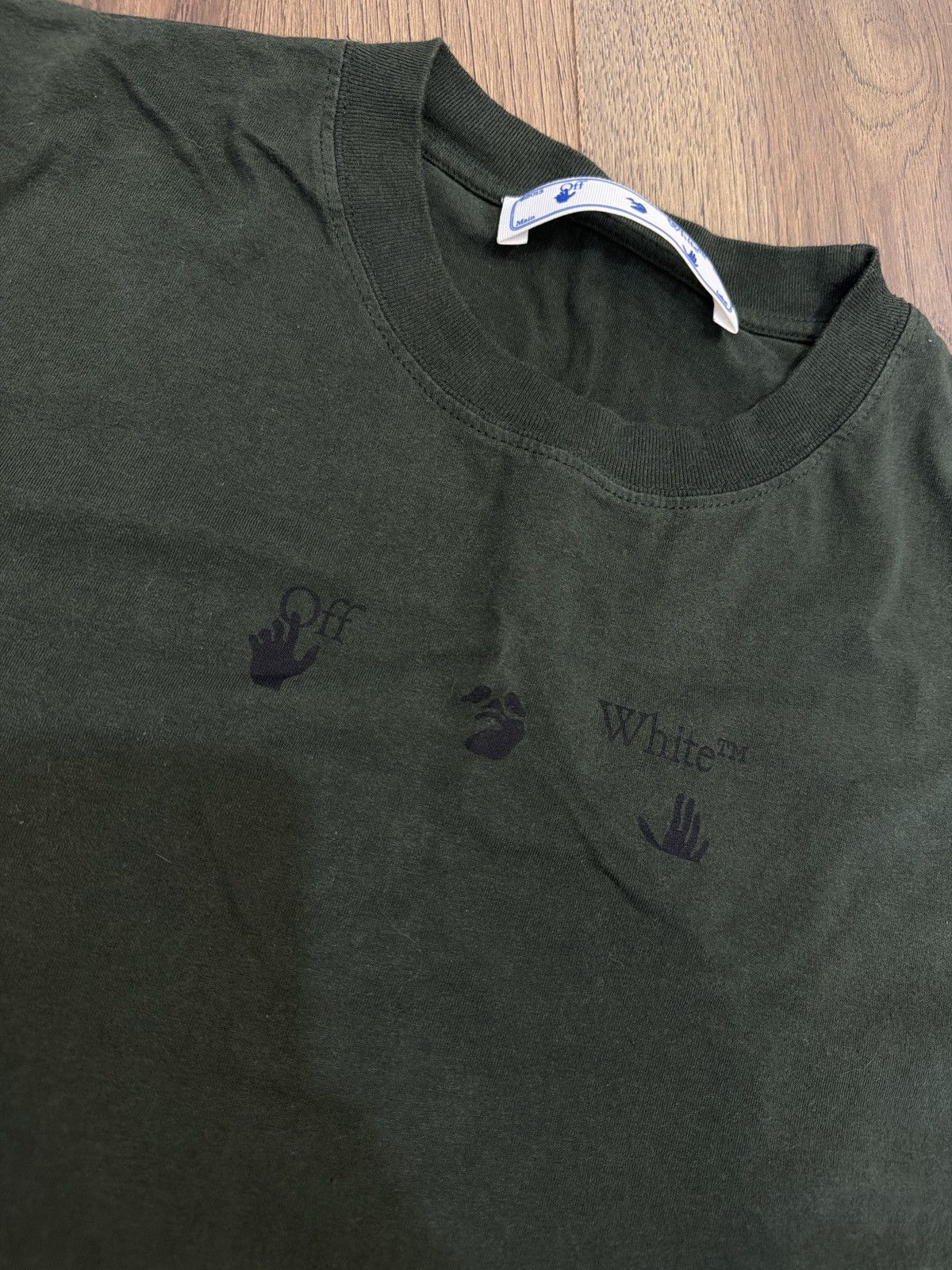 Off-White Men's Off-White Pascal Painting Cotton Graphic Tee Size US L / EU 52-54 / 3 - 5 Thumbnail