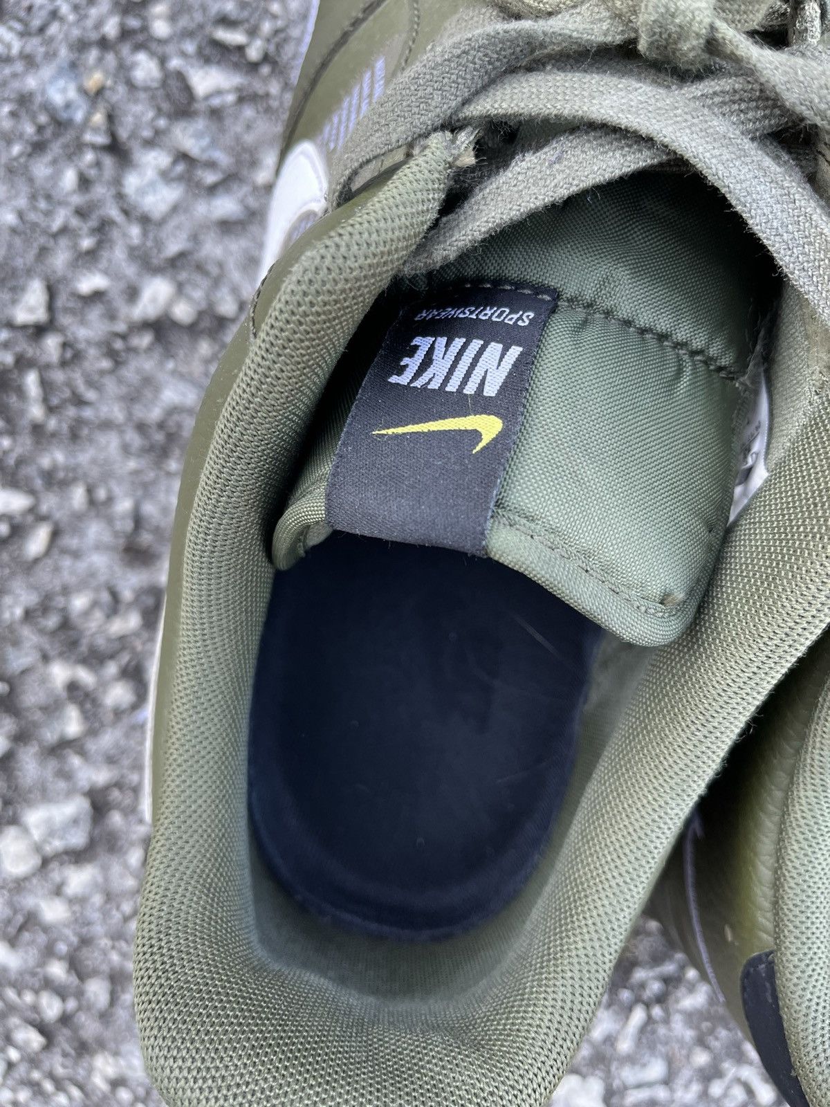 Nike Nike Air Force 1 07 LV8 Utility Olive Canvas Size US 13 / EU 46 - 13 Thumbnail