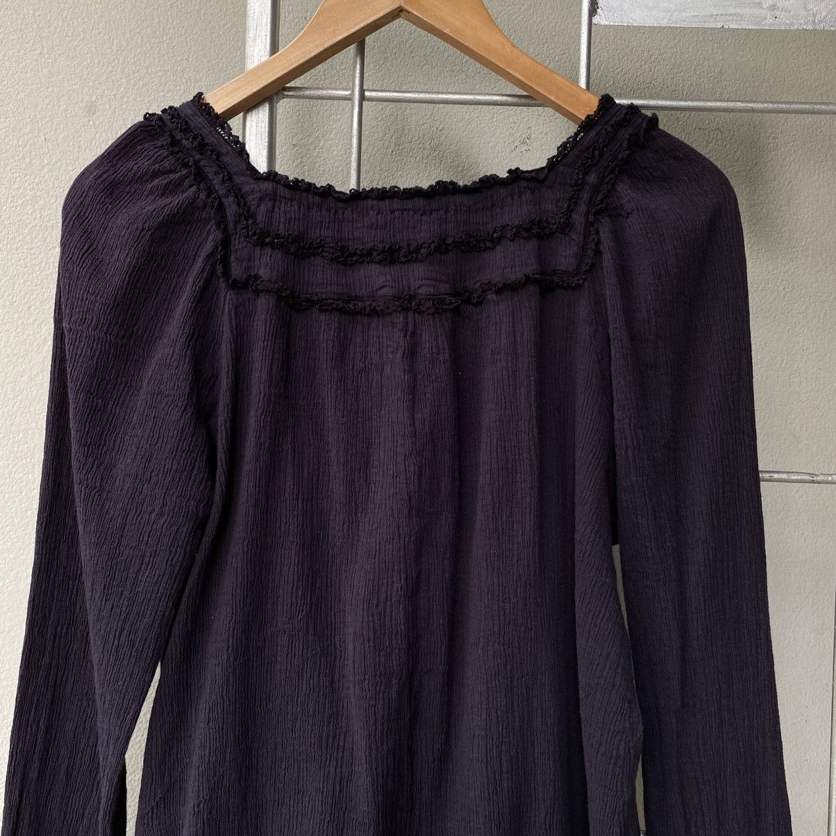 Tsumori Chisato TSUMORI CHISATO Ruffled Button-Up Blouse Size XS / US 0-2 / IT 36-38 - 5 Thumbnail
