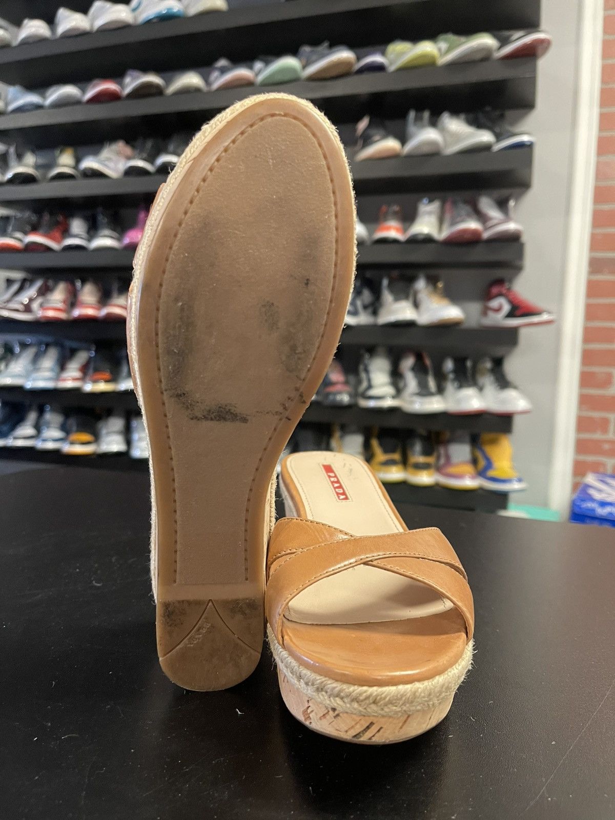 Prada Size 6.5US/36.5 - Prada Platforms Leather Straps Size US 6.5 / IT 36.5 - 8 Thumbnail