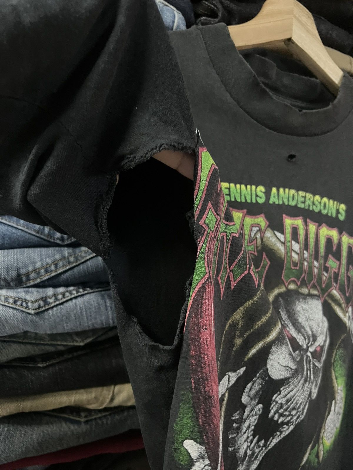 All Sport × Vintage 💥Very Rare💥True Vintage 90’s Dennis Anderson’s Grave Digger Size US S / EU 44-46 / 1 - 8 Thumbnail