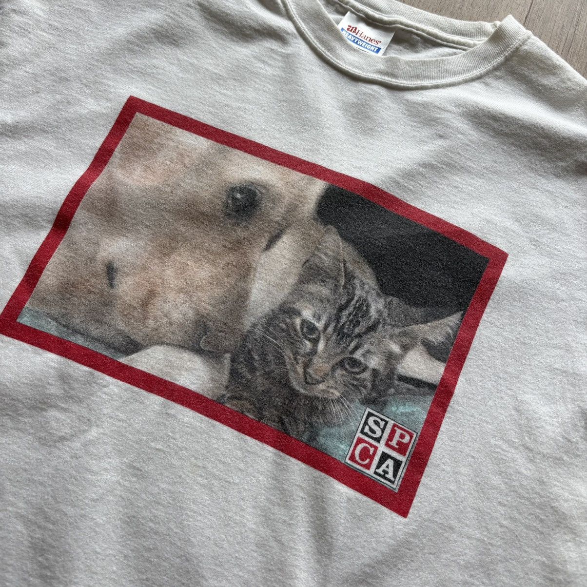 Vintage SPCA Animal Rescue Tshirt Size US L / EU 52-54 / 3 - 2 Thumbnail
