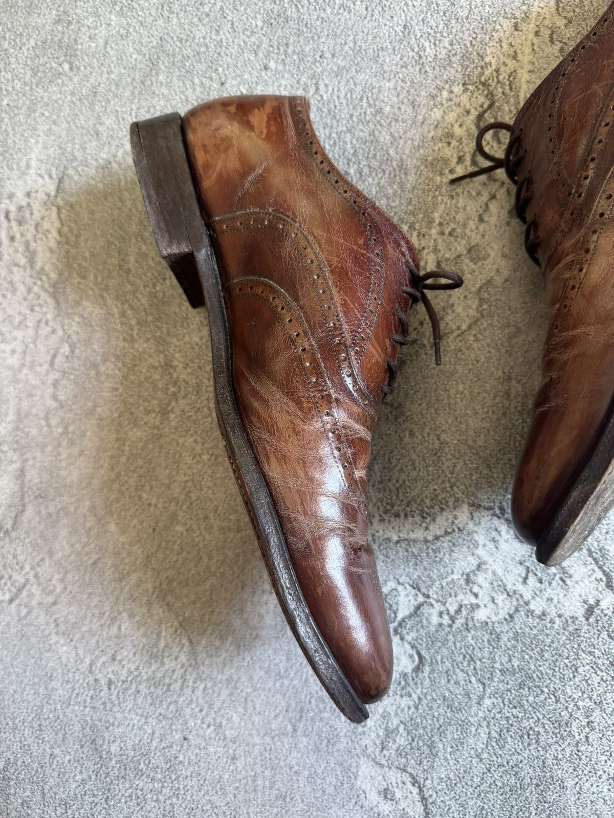 Church's Church’s 28.5cm brown leather shoes brogue shanghai casual Size US 10 / EU 43 - 11 Thumbnail