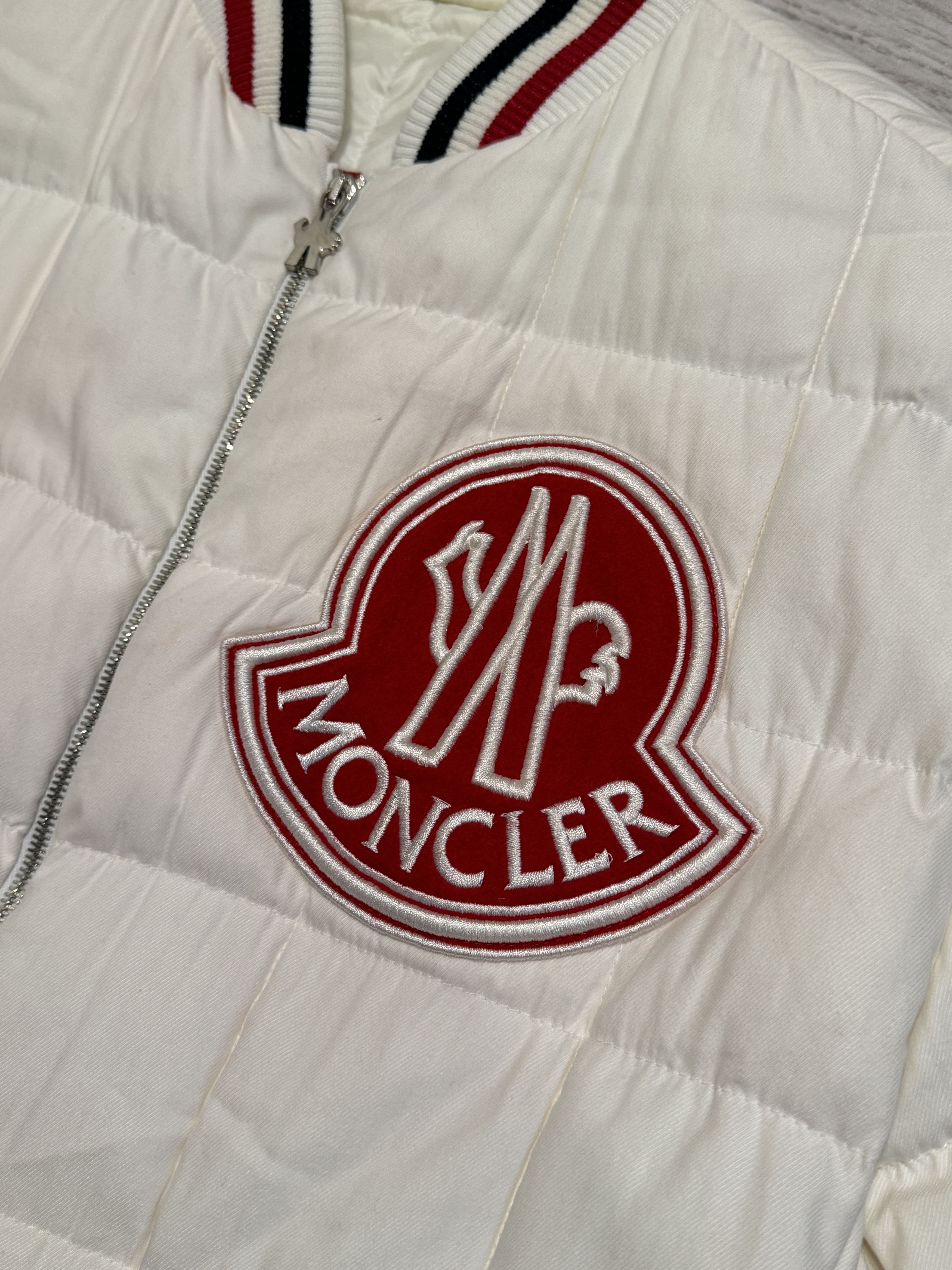 Moncler Moncler Gamme Rouge white puffer coat Size S / US 4 / IT 40 - 3 Thumbnail