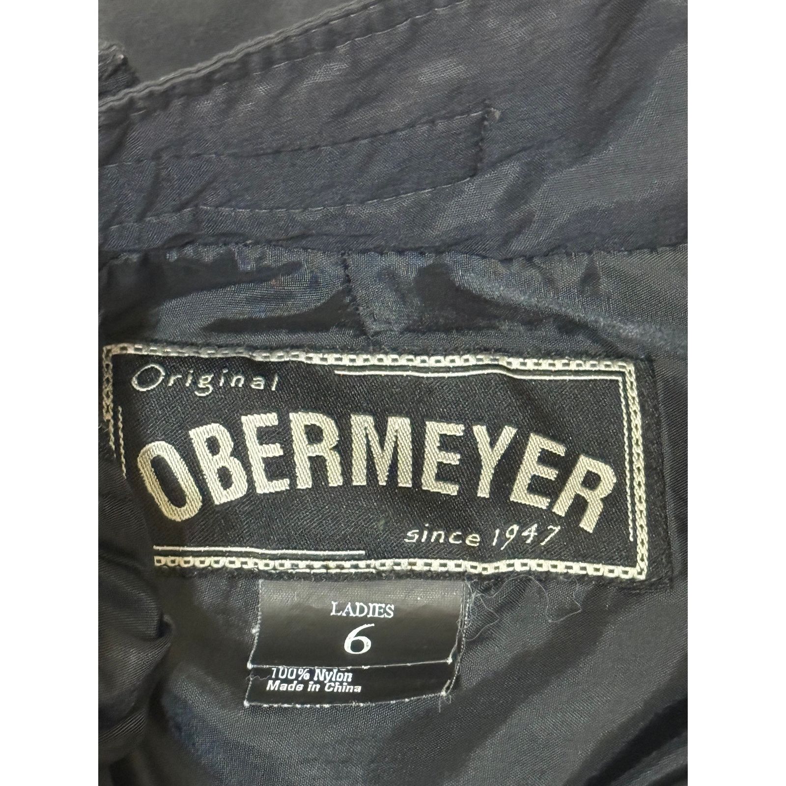 Obermeyer Obermeyer Ski Pant Women 6 Black Killington Nylon Gorpcore Size 28" / US 6 / IT 42 - 5 Thumbnail