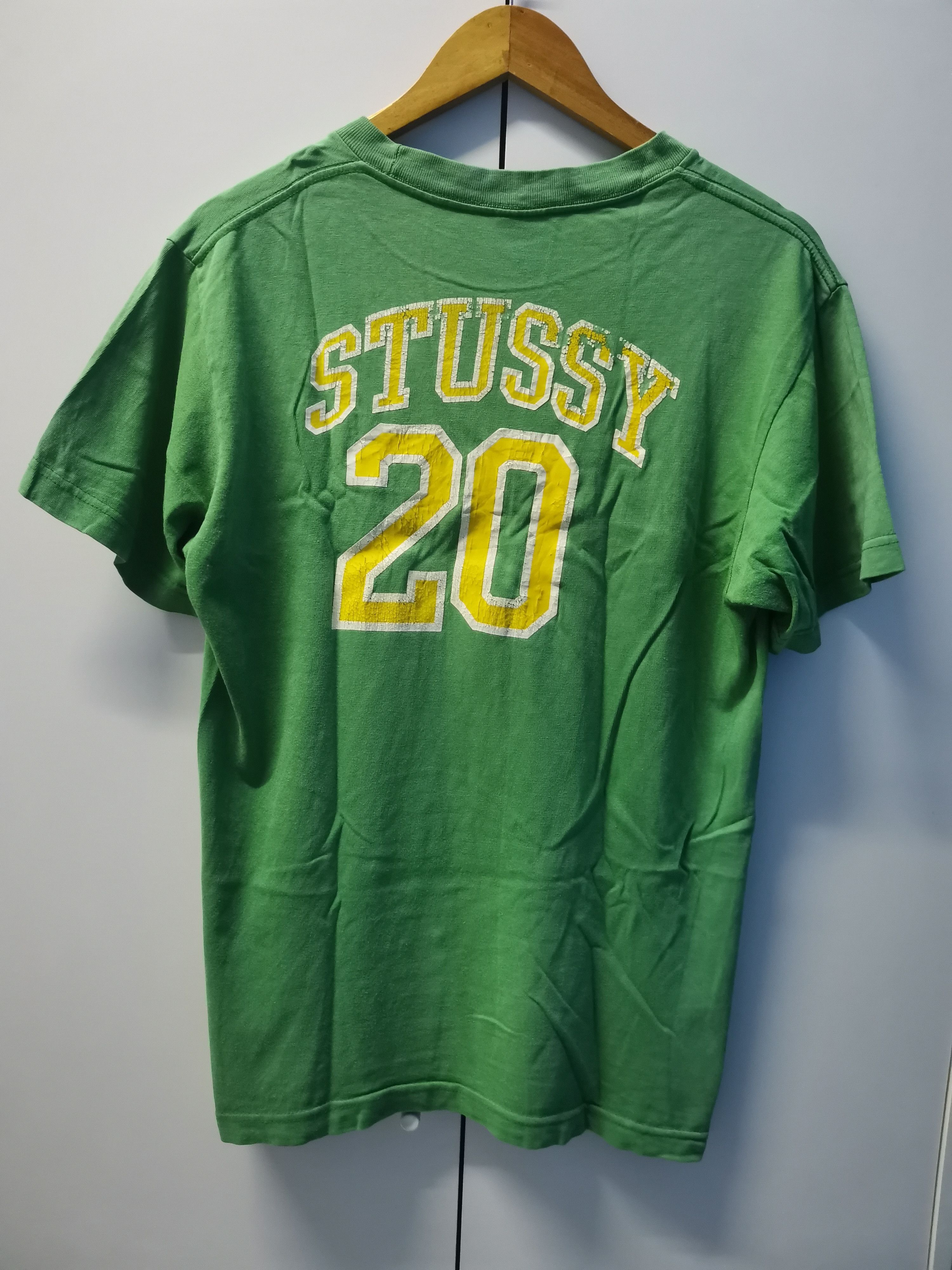 Stussy Vintage 90s Stussy 20 Tee Streetwear NY Size US M / EU 48-50 / 2 - 2 Thumbnail