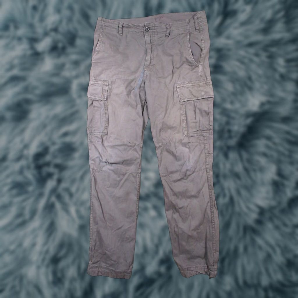 Uniqlo Uniqlo Pants Mens 34 Gray Cargo Parachute Utility Gorp Hiking Distressed Size US 34 / EU 50 - 1 Thumbnail
