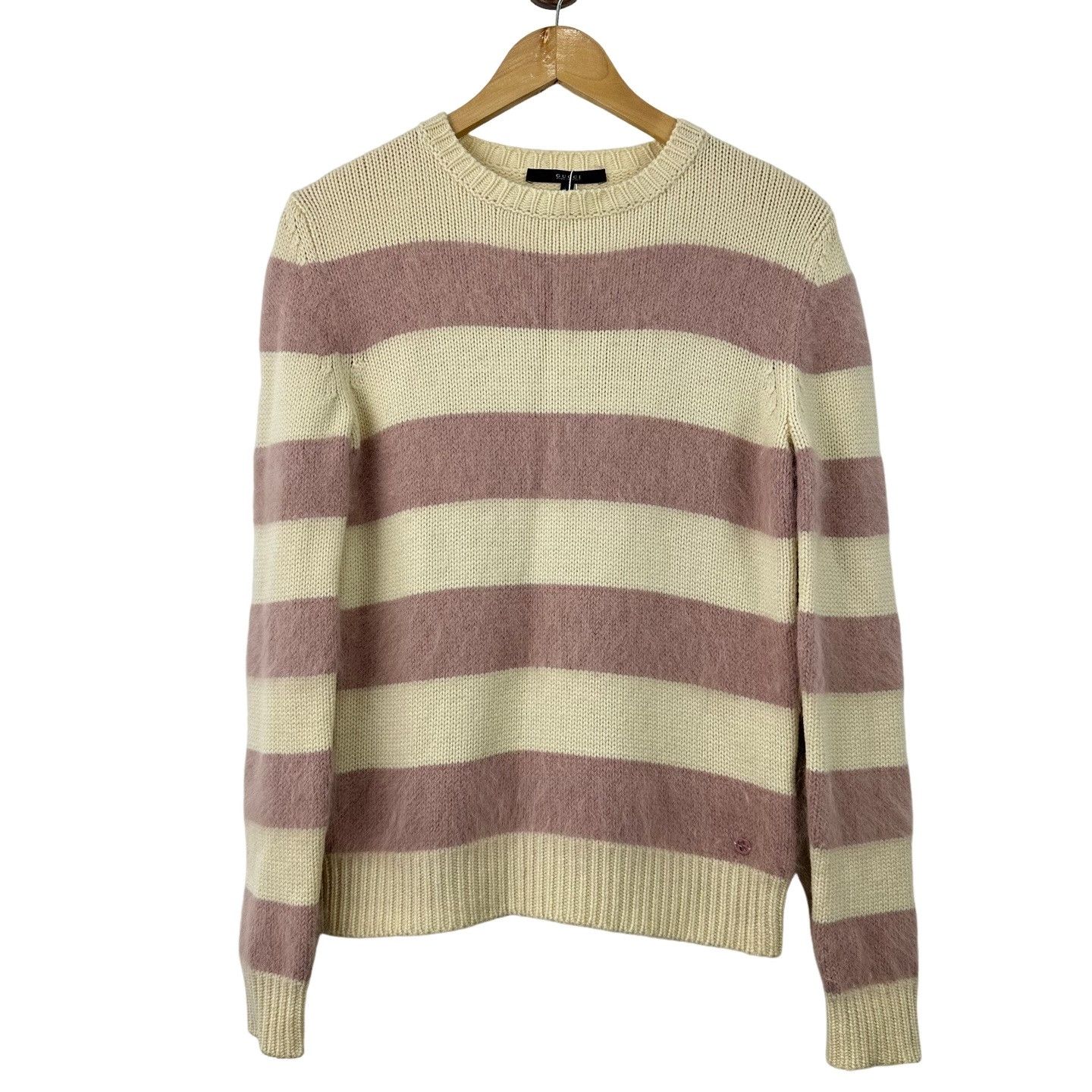 Gucci Gucci Angora Blend Striped Sweater XS Size US XS / EU 42 / 0 - 1 Thumbnail