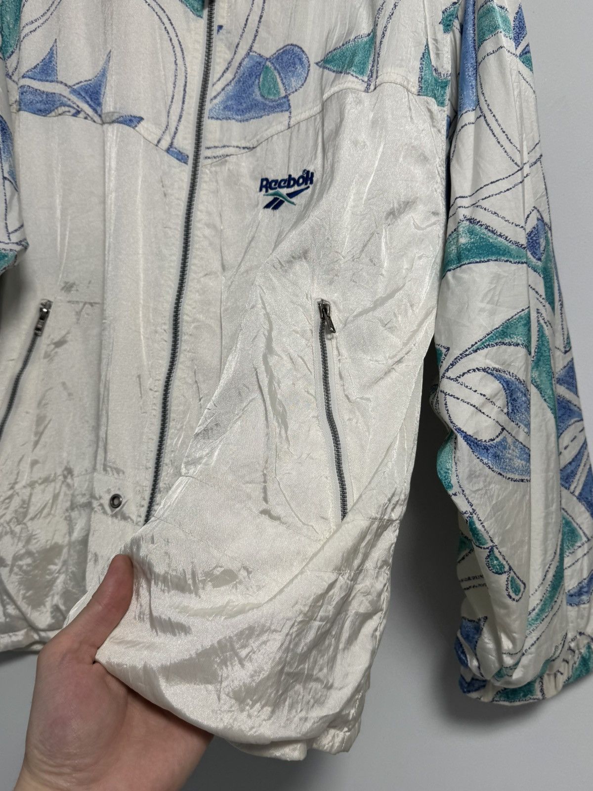 Reebok Reebok Vintage 90’S Jacket Y2K style Hylon Size US L / EU 52-54 / 3 - 12 Thumbnail