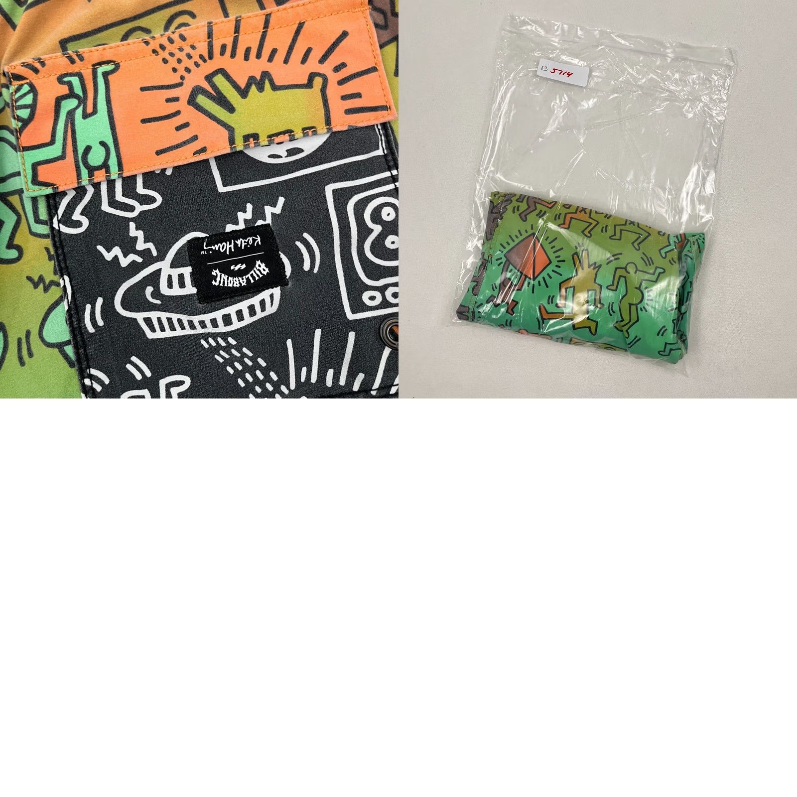Billabong VINTAGE Billabong Keith Haring Swim Trunks Mens S Unlined Bash Layback Boardshorts 6x N/A Size ONE SIZE - 8 Thumbnail