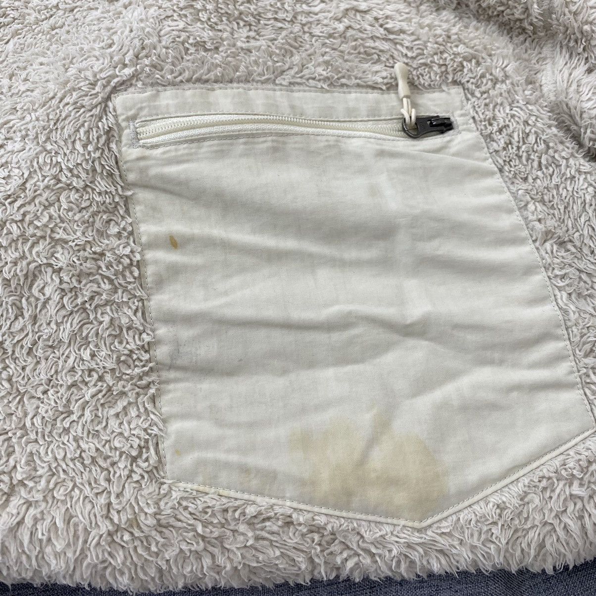 Engineered Garments × Uniqlo ENGINEERED GARMENTS UNIQLO Sherpa Fleece Cream Sweatshirt Size US XL / EU 56 / 4 - 7 Thumbnail