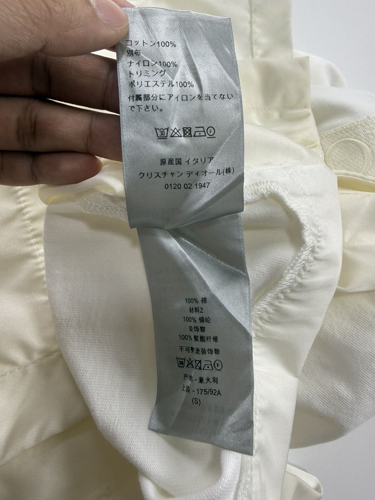 Dior × Sacai Dior x Sacai Zip Pocket Tee Size US S / EU 44-46 / 1 - 11 Thumbnail