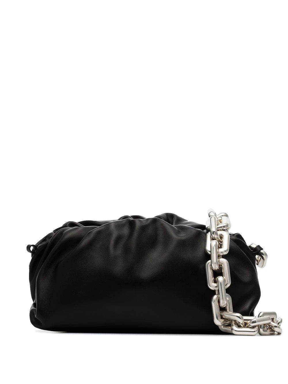 Bottega Veneta o1mle0325 Size: OS / Teen Chain Pouch in Black Size ONE SIZE - 1 Thumbnail