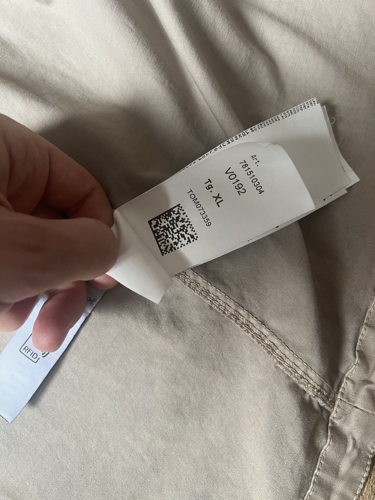 Stone Island Stone Island Old Treatment Zip Overshirt Size US XL / EU 56 / 4 - 17 Thumbnail