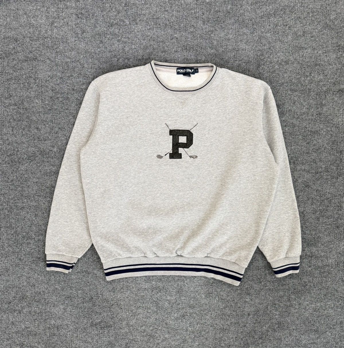 Polo Ralph Lauren Vintage Polo Golf Ralph Lauren “P” Crewneck L Size US L / EU 52-54 / 3 - 1 Thumbnail