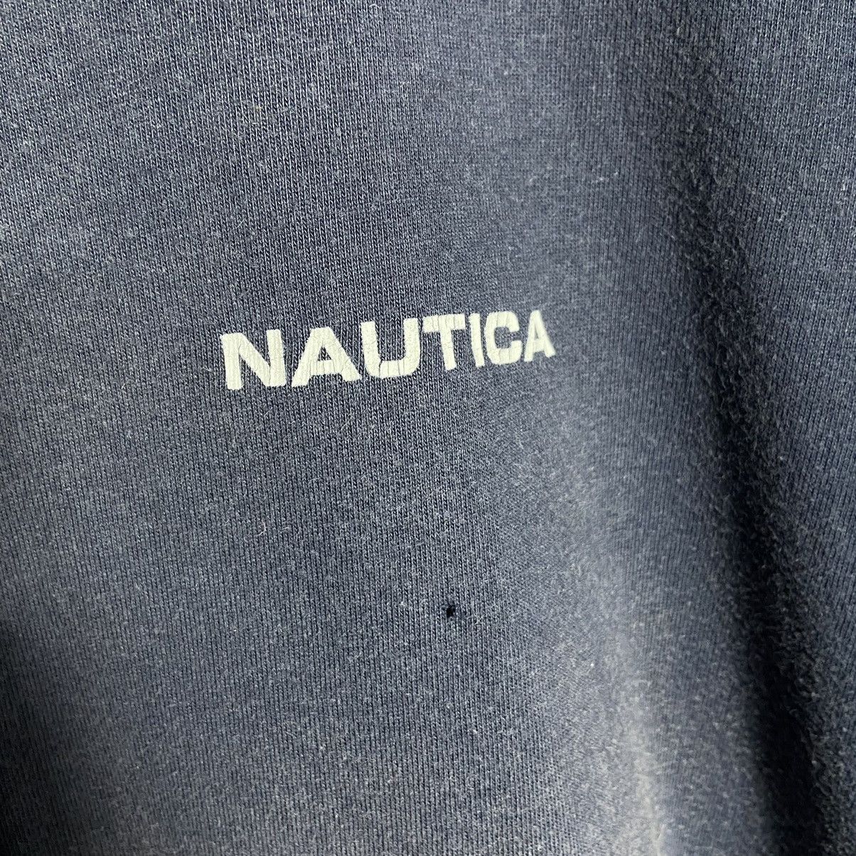Nautica × Vintage Vintage 90s Nautica Sailing Gear Flag Distressed T-Shirt Size US XL / EU 56 / 4 - 4 Thumbnail
