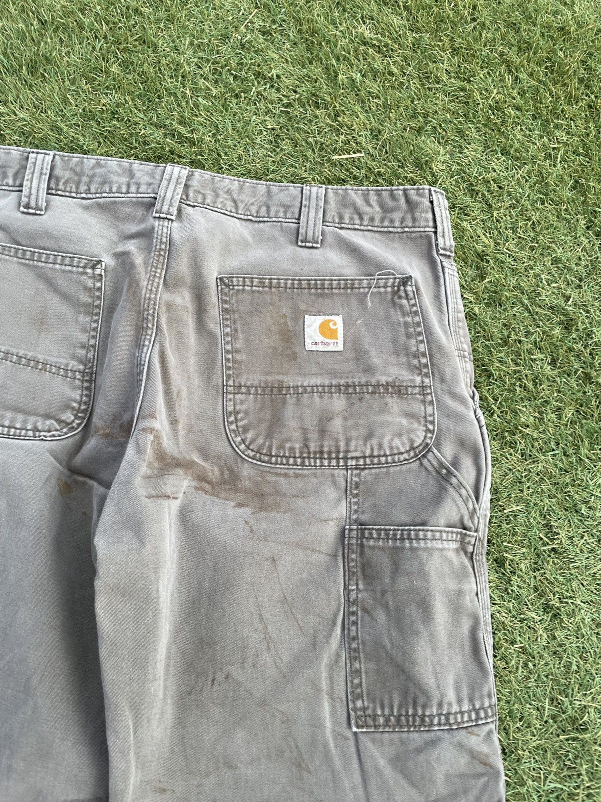 Carhartt Carhartt Pants Mens 36x30 Green B324 ARG Relaxed Fit Utility Size US 36 / EU 52 - 9 Thumbnail