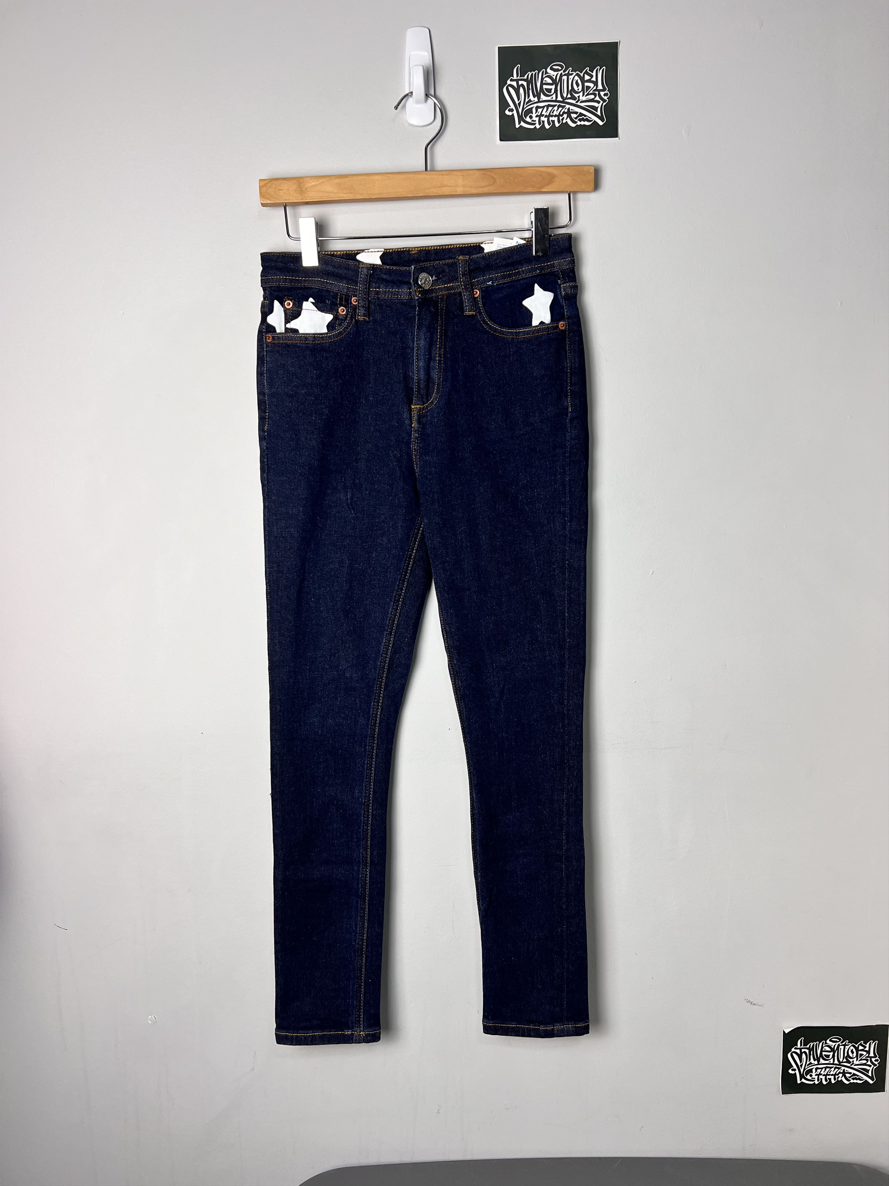 image of Acne Studios Acne Bla Konst Made In Italy in Denim, Women's (Size 26)