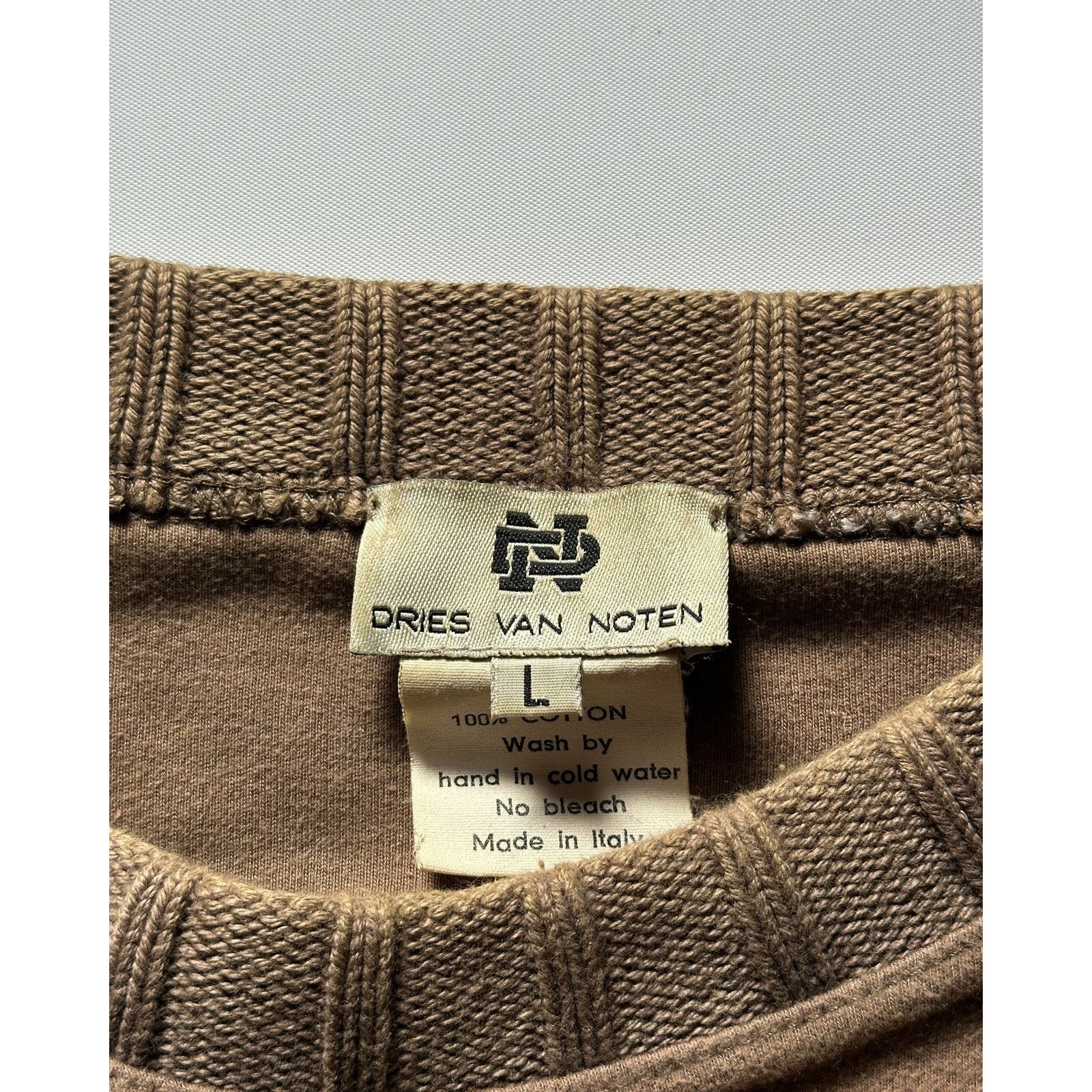 Dries Van Noten Vintage Dries Van Noten Sweater Size US XL / EU 56 / 4 - 4 Thumbnail