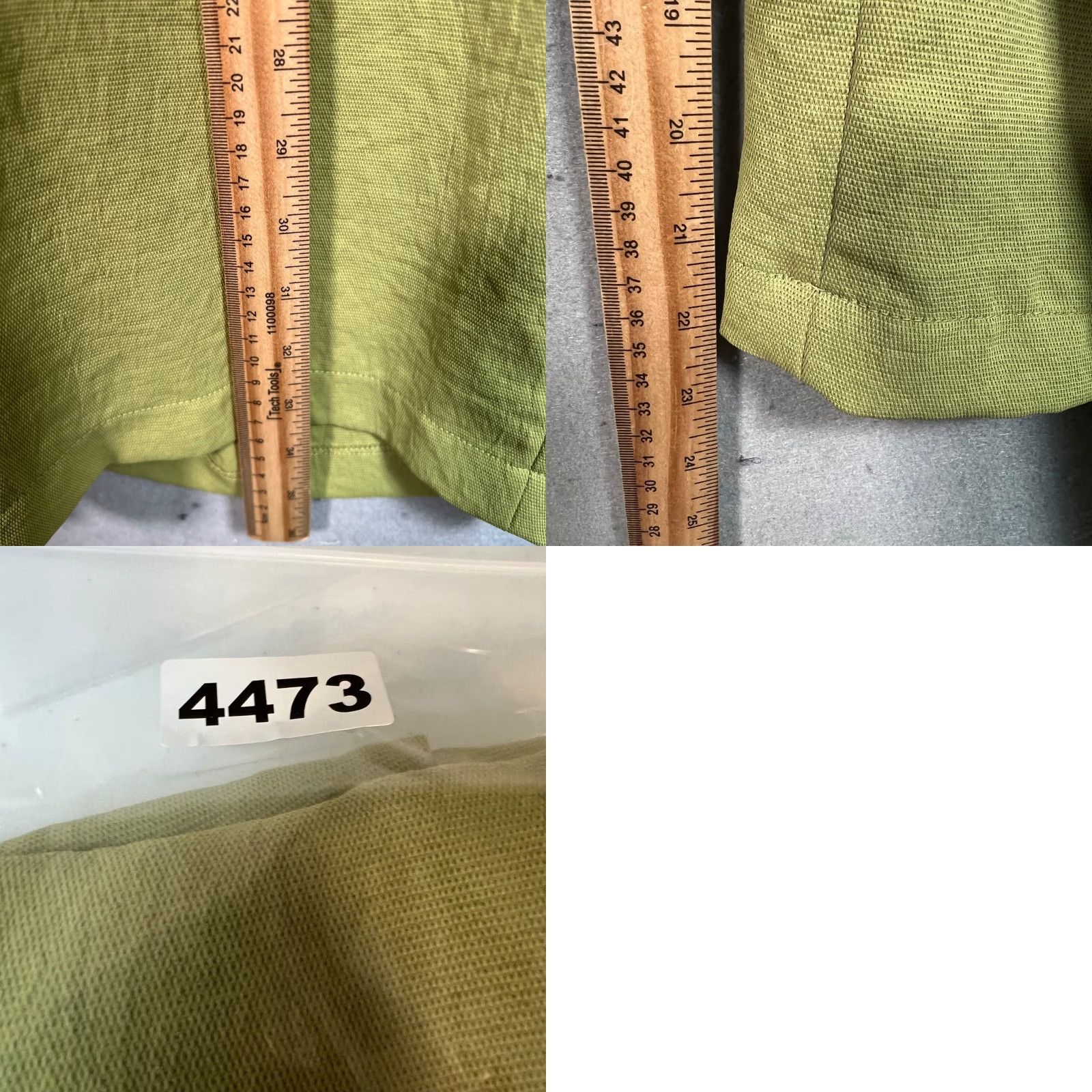 Vintage Wilfred Womens Jumpsuit - Green Sleeveless V-Neck Tie Back - Size 2 - Adult Women - Polyester - Regular - Vintage/Mustard Potential? Size 26" / US 2 / IT 38 - 8 Thumbnail
