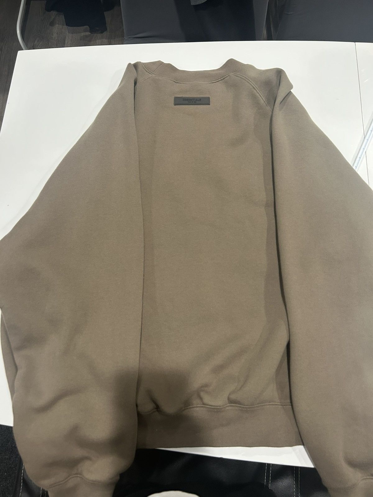 Essentials × Fear of God Essentials Fear of god Brown Men’s crewneck Size US L / EU 52-54 / 3 - 2 Thumbnail