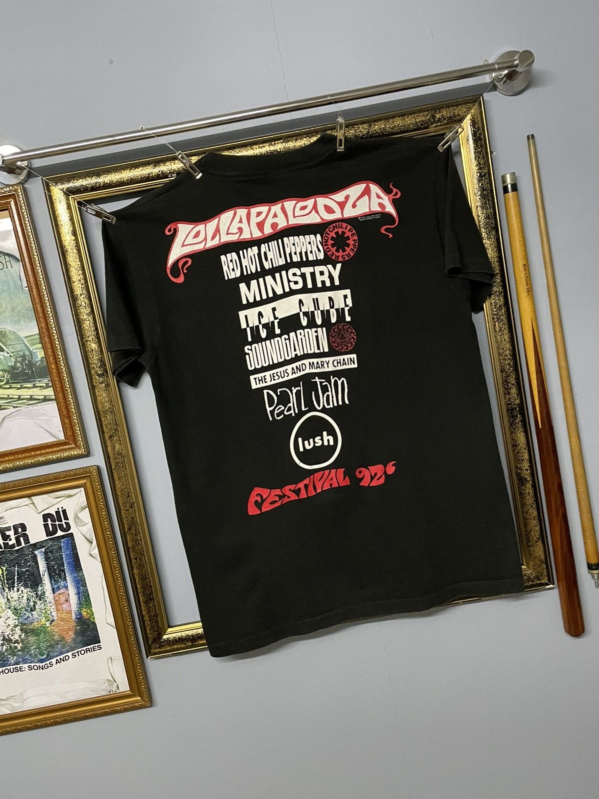 Vintage Vintage 1992 Lollapaloza Festival Og Line Up Single Stitch Size US L / EU 52-54 / 3 - 12 Thumbnail