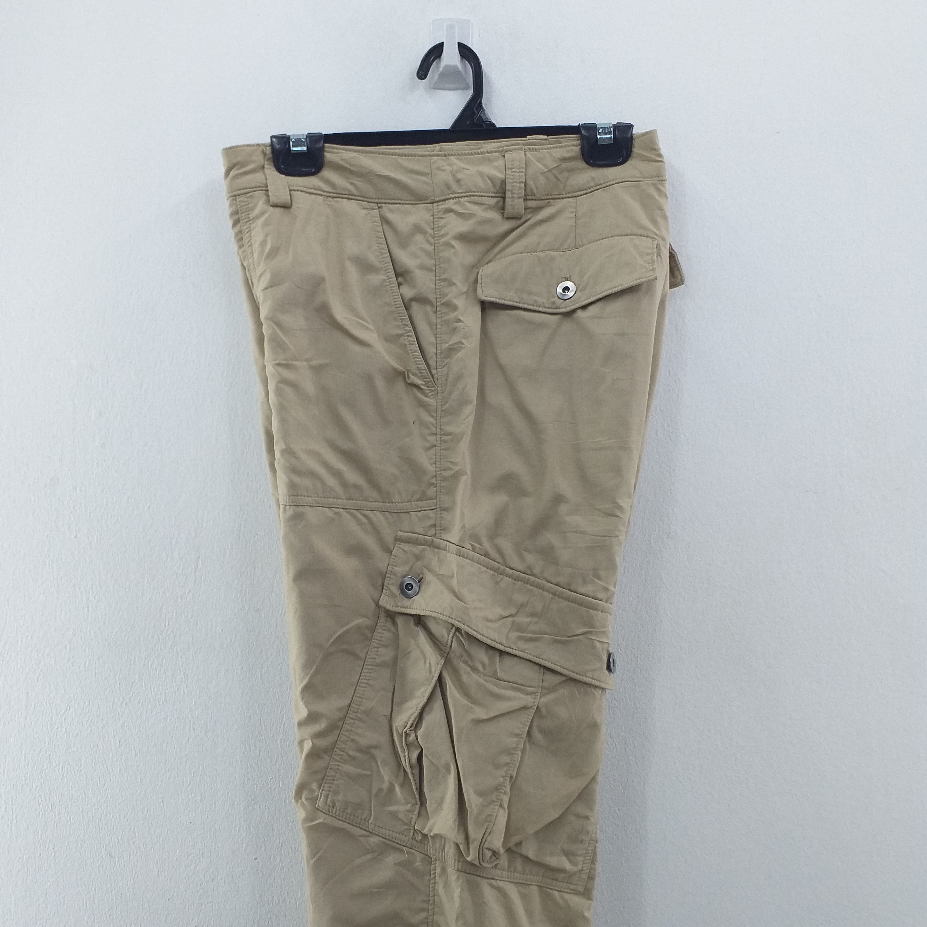 Japanese Brand Custom Wool Japanese Brand Cargo Pockets Pants 35 x 30 CP015 Size US 35 - 9 Thumbnail