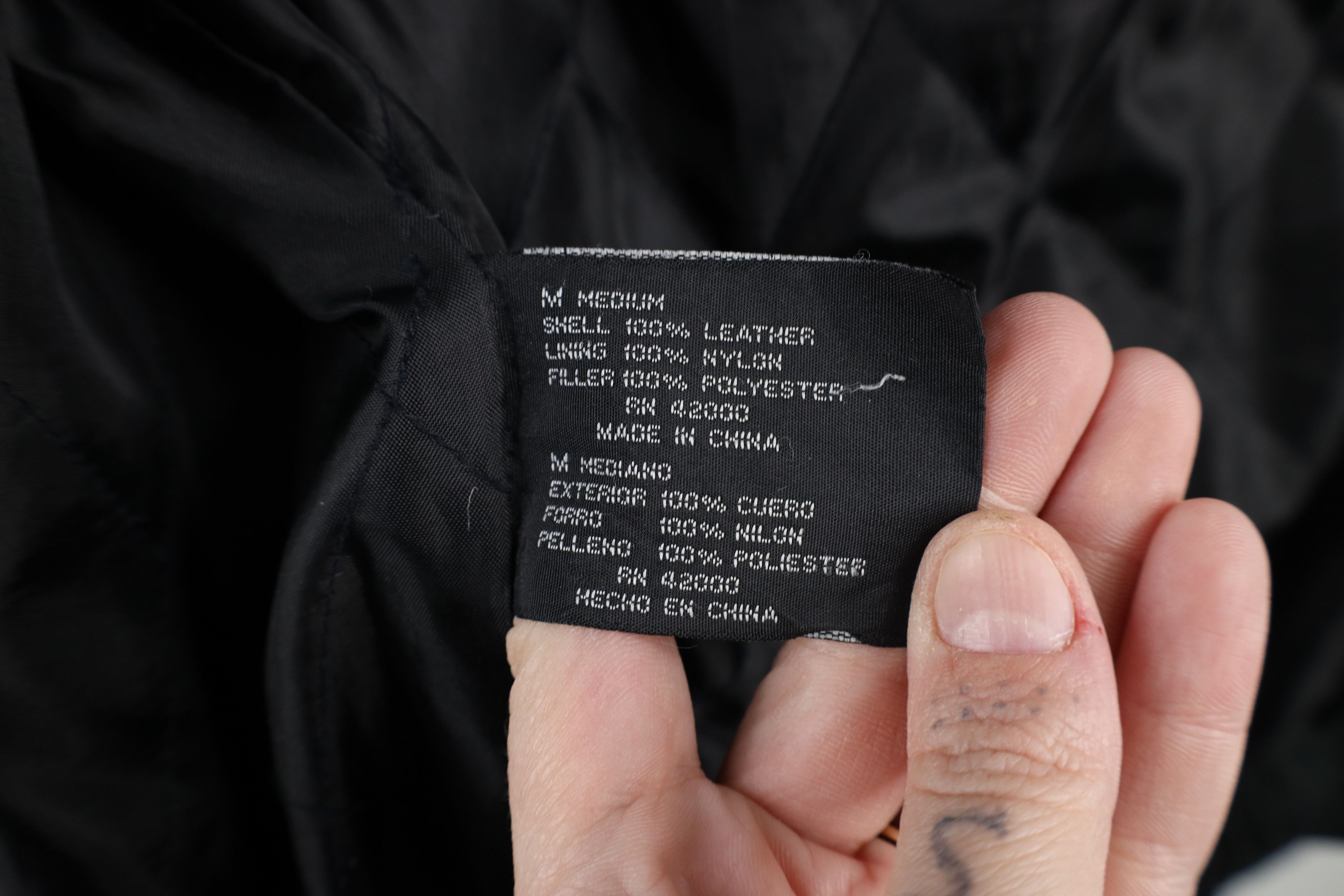 Vintage Vintage 90s Streetwear Suede Leather Bomber Jacket Black Size US M / EU 48-50 / 2 - 12 Thumbnail