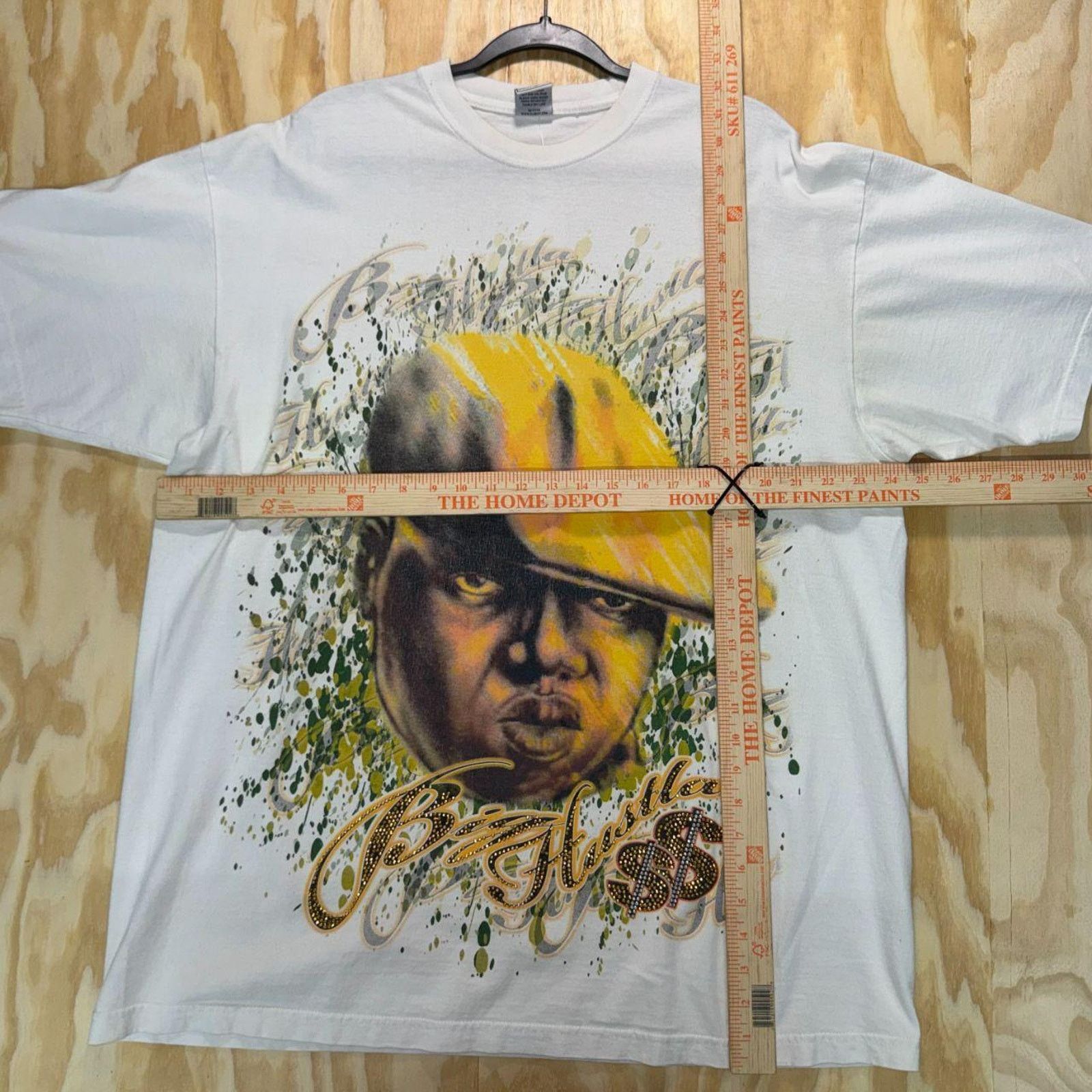 Vintage Vintage y2k biggie smalls notorious B.I.G. 1990s rap t-shirt Size US XXL / EU 58 / 5 - 4 Thumbnail